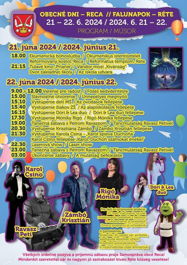 Obecné dni 2024 - Pozvánka